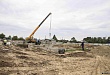 В селе Горнослинкино приступают к монтажу фундамента школы	
